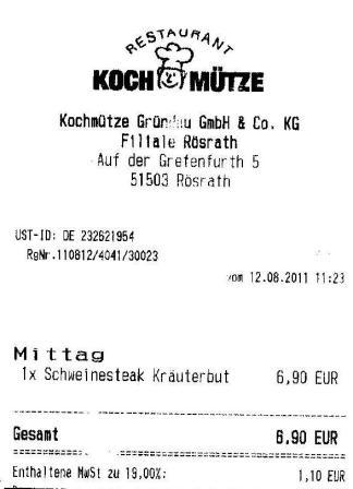 demt Hffner Kochmtze Restaurant